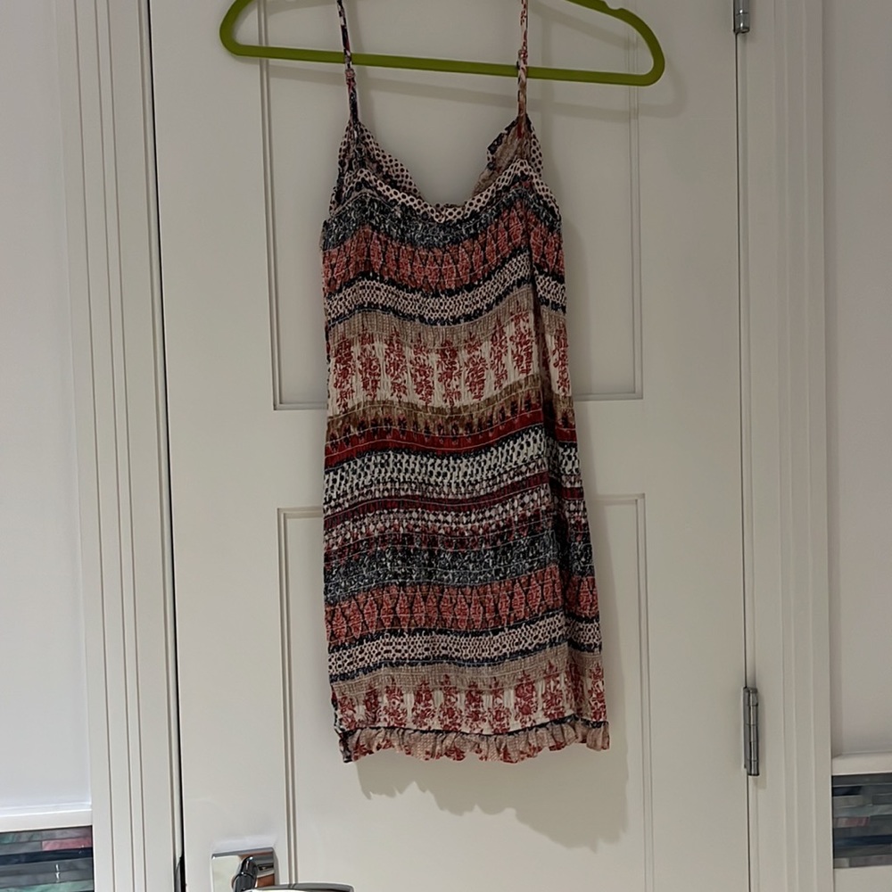 Patterned Mini Dress - image 3